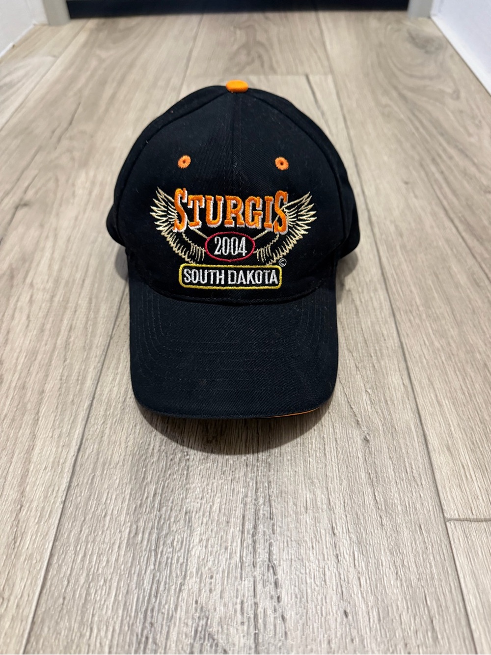 Sturgis 2004 South Dakota Black Baseball Cap